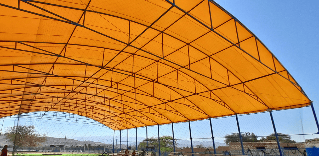 cobertor de lona PVC amarillo